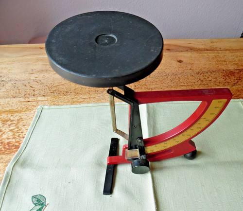 Maul briefwaage aus metall mit - aus,
