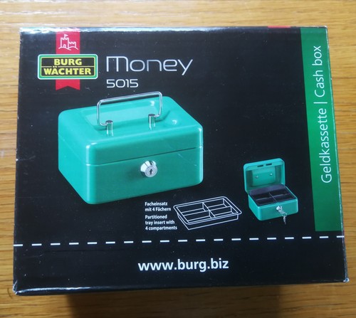 Geldkassette mit einsatz - mit,